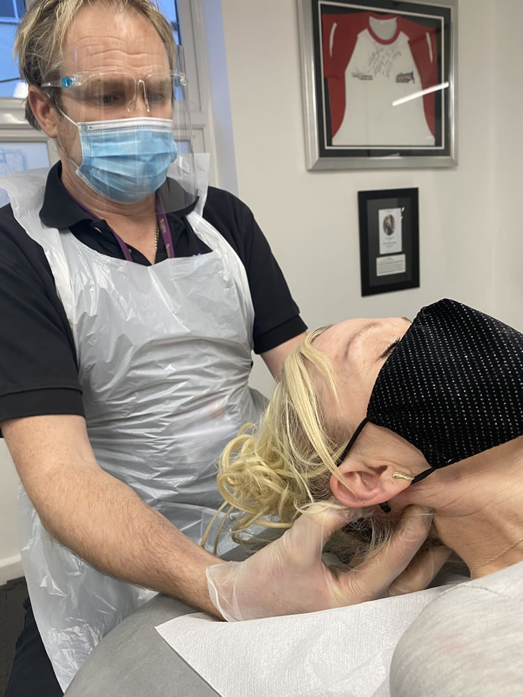 Neck release treatment